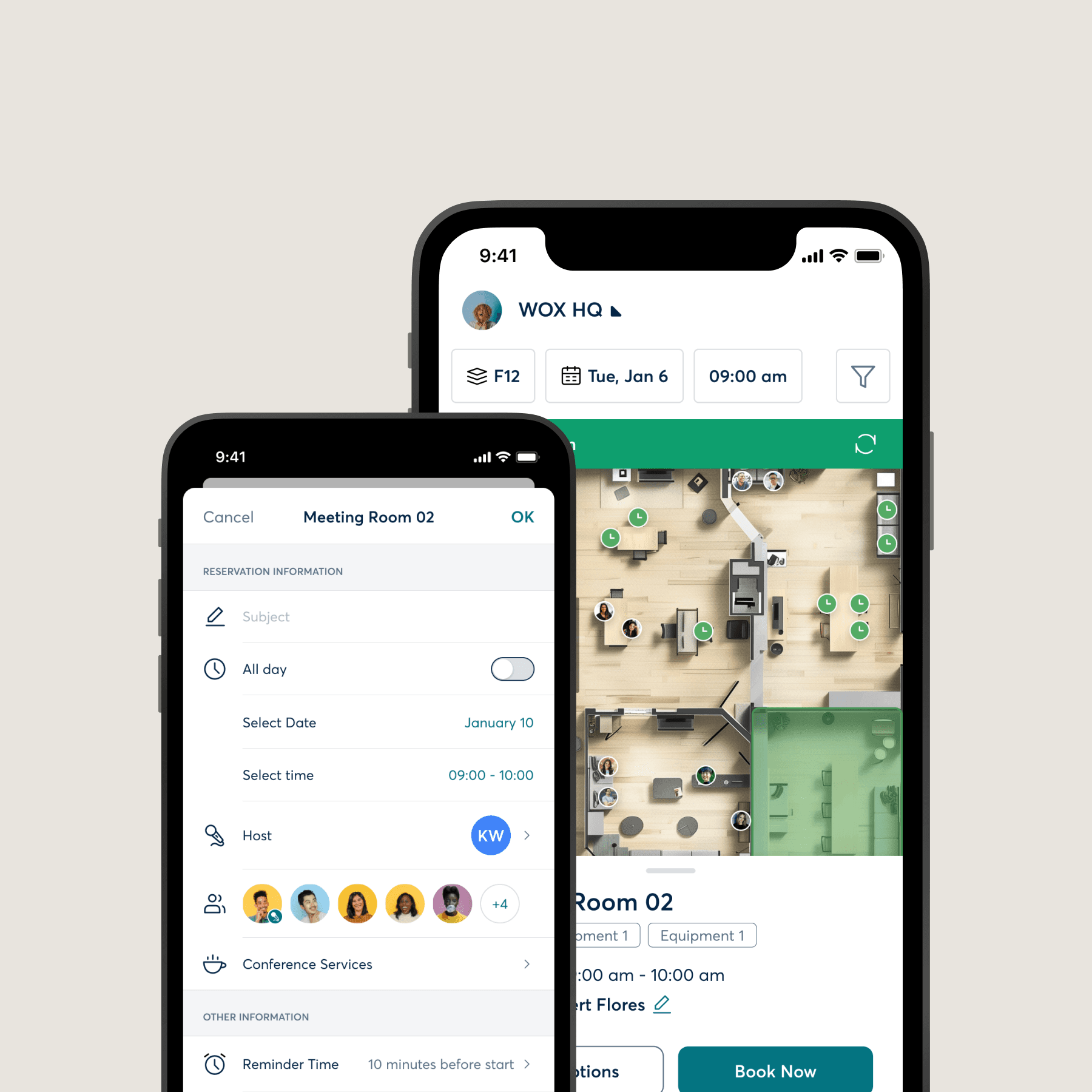 Book anywhere