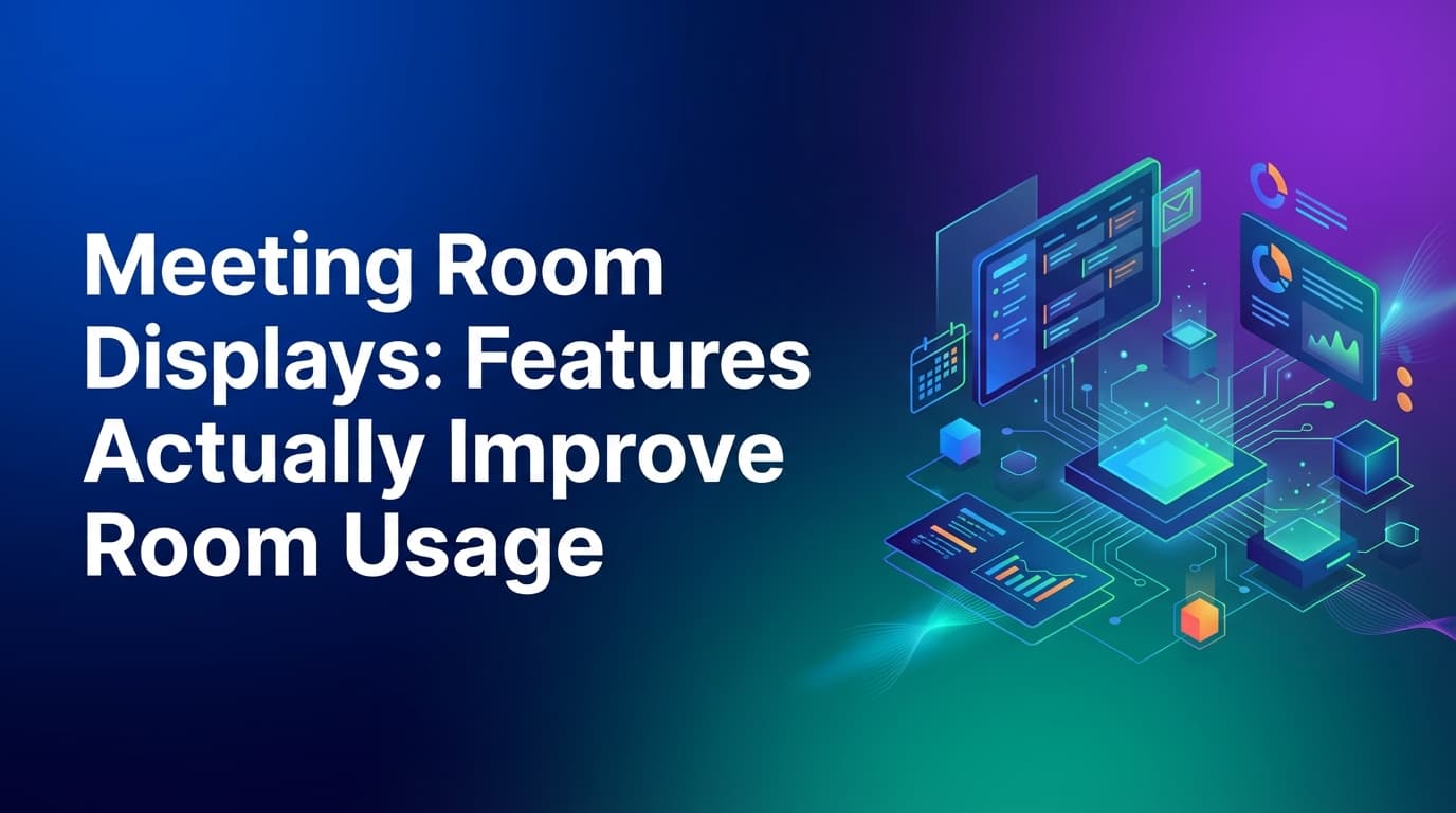 Meeting Room Displays: Features That Actually Improve Room