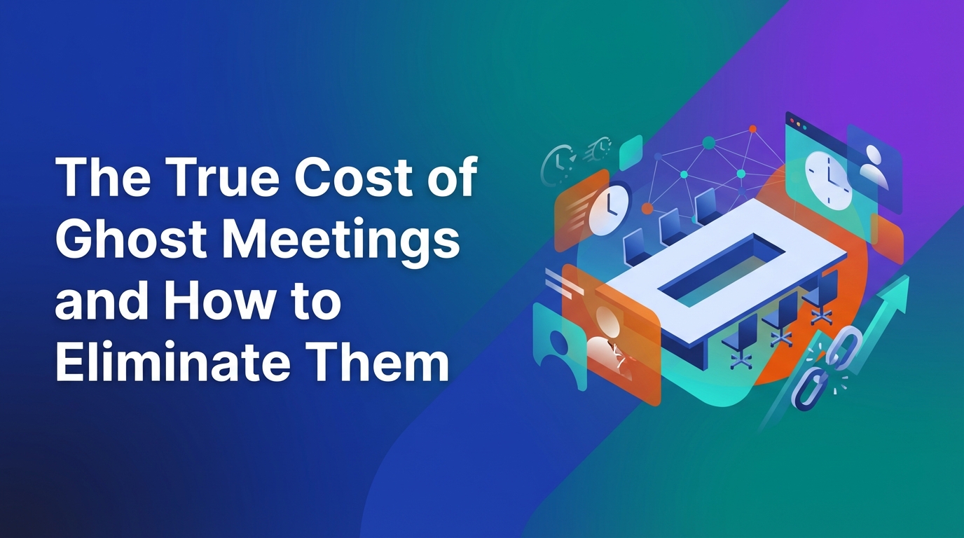 The True Cost of Ghost Meetings and How to Eliminate Them